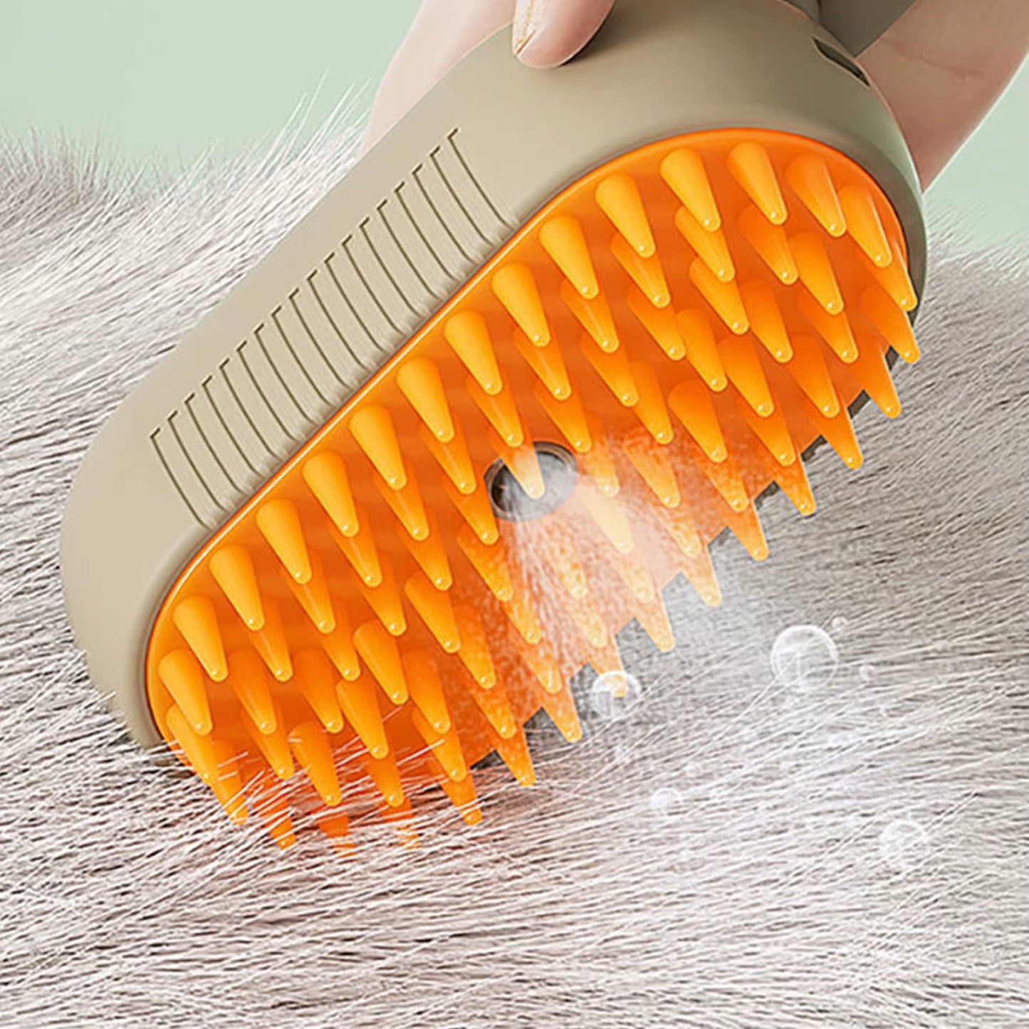 Cat Steam Brush | Pet Steam Brush | Multifunctional Dog Steamer Brush 3 in 1 Cat Grooming Brush Pet Hair Removal Comb for Cat