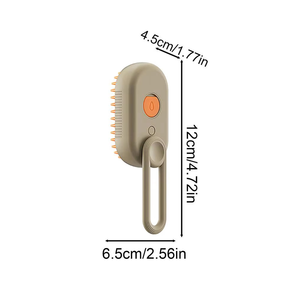 Cat Steam Brush | Pet Steam Brush | Multifunctional Dog Steamer Brush 3 in 1 Cat Grooming Brush Pet Hair Removal Comb for Cat