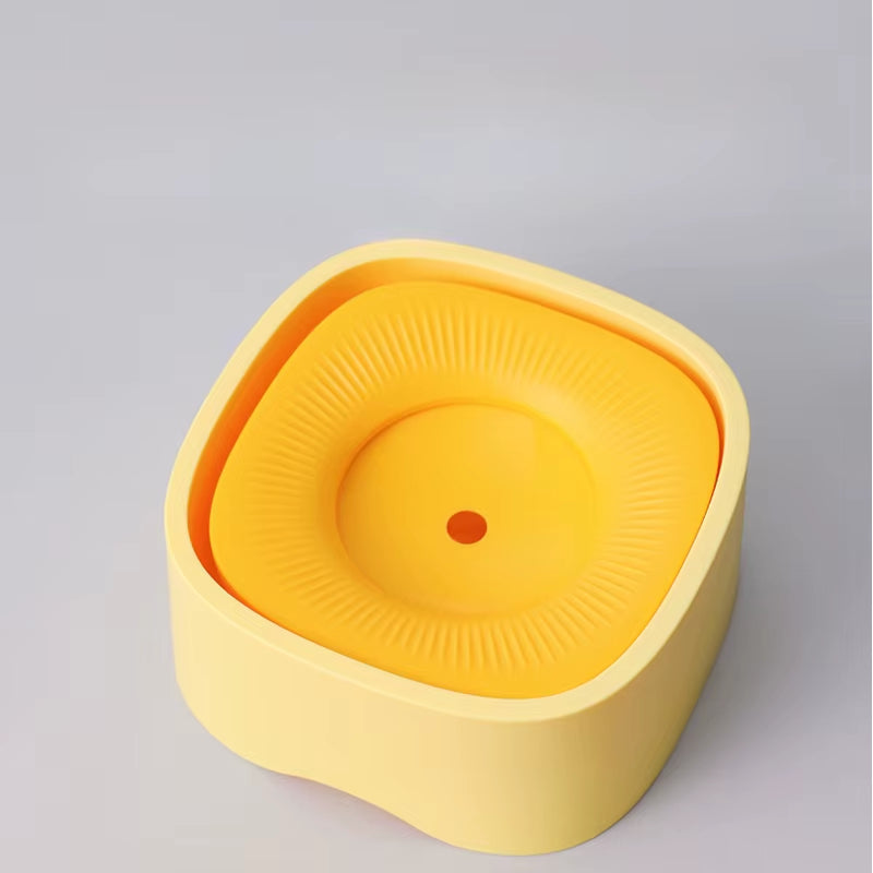 New Pet Floating Water Bowl Wet Mouth Cat Bowl Dog Bowl Pet Water Dispenser Pet Supplies Floating Water Bowl Wholesale