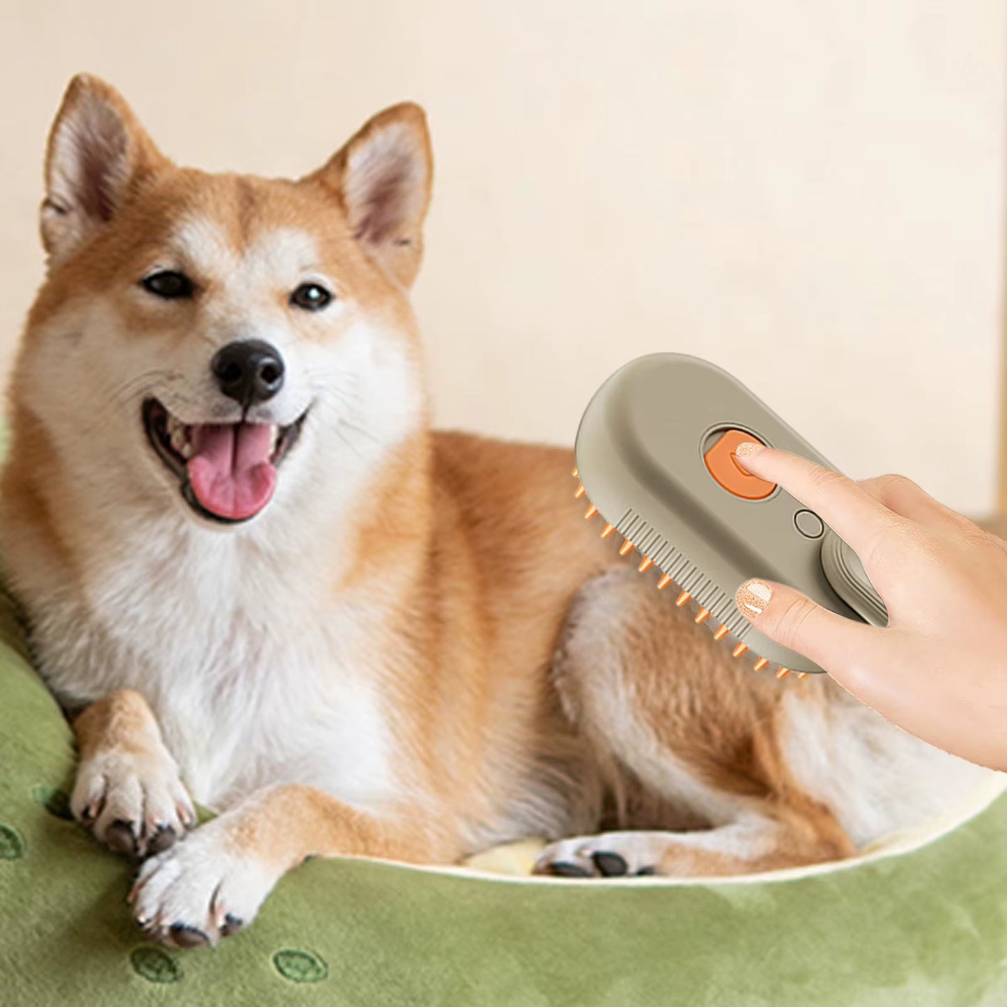 Cat Steam Brush | Pet Steam Brush | Multifunctional Dog Steamer Brush 3 in 1 Cat Grooming Brush Pet Hair Removal Comb for Cat