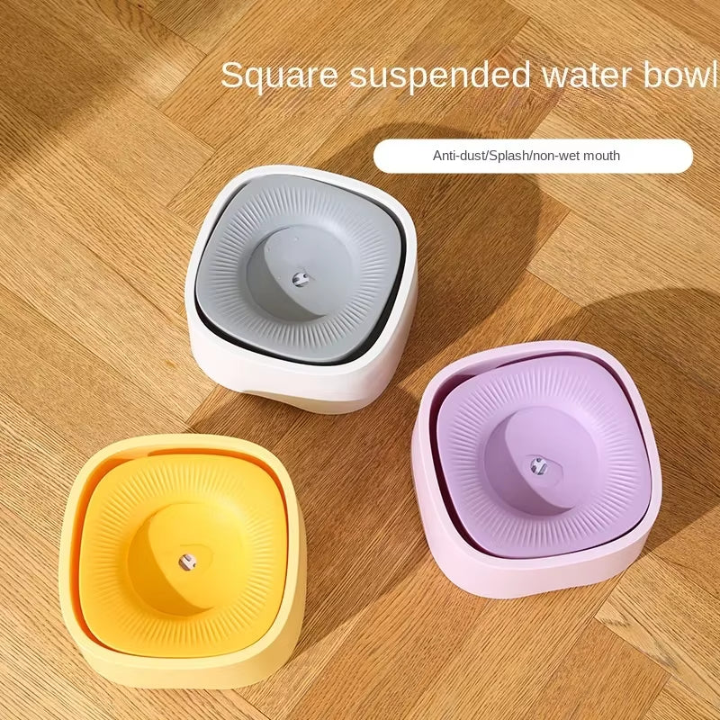 New Pet Floating Water Bowl Wet Mouth Cat Bowl Dog Bowl Pet Water Dispenser Pet Supplies Floating Water Bowl Wholesale