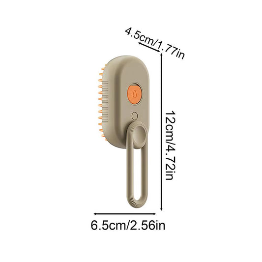Cat Steam Brush | Pet Steam Brush | Multifunctional Dog Steamer Brush 3 in 1 Cat Grooming Brush Pet Hair Removal Comb for Cat