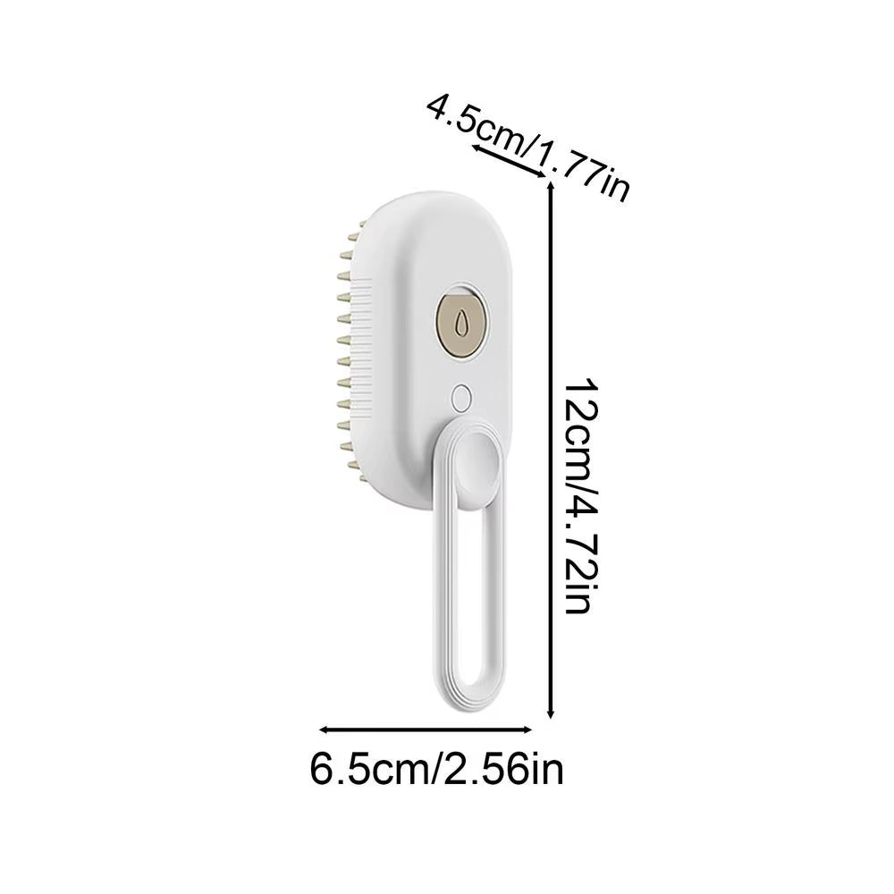 Cat Steam Brush | Pet Steam Brush | Multifunctional Dog Steamer Brush 3 in 1 Cat Grooming Brush Pet Hair Removal Comb for Cat